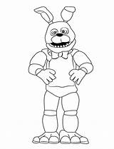 Toy Bonnie Coloring Pages  Home sketch template