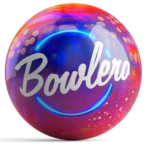 Bowlero branded bowling ball regulation size tenpin ball