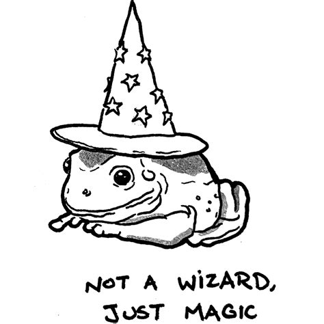 Magic frog is magic and doesn’t conform to binary gender role. Please don’t lick though. Duck ...
