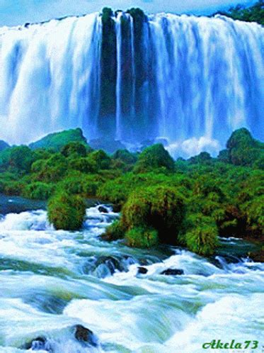 Our Earth Nature GIF - OurEarth Nature Waterfallls - Discover & Share GIFs Nature Gif, Beautiful ...