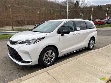 2021 Super White Toyota Sienna XSE AWD Hybrid #140423869 Photo #14 | GTCarLot.com - Car Color ...