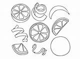 Grapefruit To Print Coloring Page  Free Printable Pages sketch template