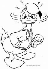 Donald Duck & Daisy coloring Pages Free printable Disney  sketch template