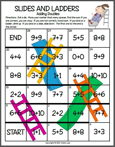 Slides and Ladders Games! - Classroom Freebies