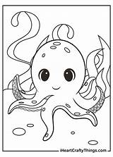 Printable Octopus Coloring Pages Updated 2021 sketch template
