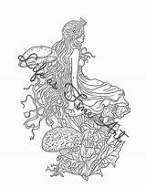 15 Fairies Coloring Pages For Books Adults KDP  sketch template