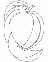 Apple With A leaf coloring Pages  Download Free sketch template