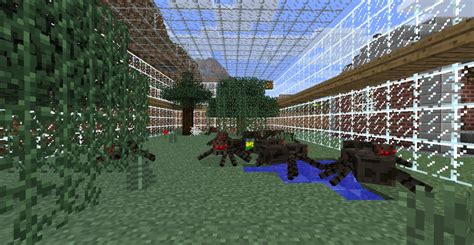 The Friendly Spider Farm Minecraft Project