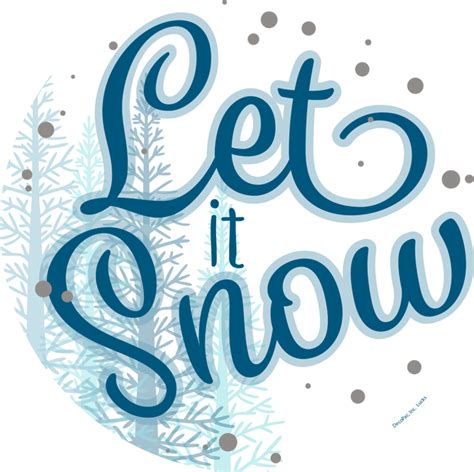 Let It Snow PNG Transparent Image | PNG Mart