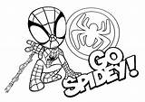 Go Spidey  And His Amazing Friends Coloring Pages sketch template