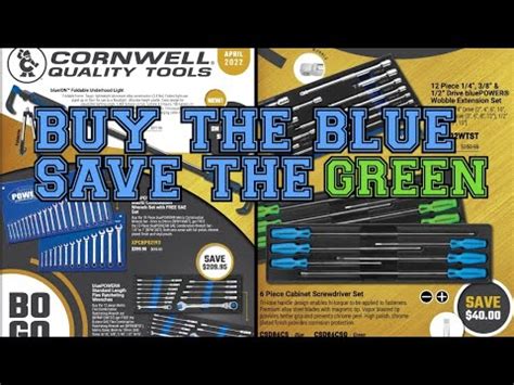 CORNWELL TOOLS APRIL FLYER 2022 - YouTube