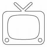 Television coloring page  Free Printable Coloring Pages sketch template