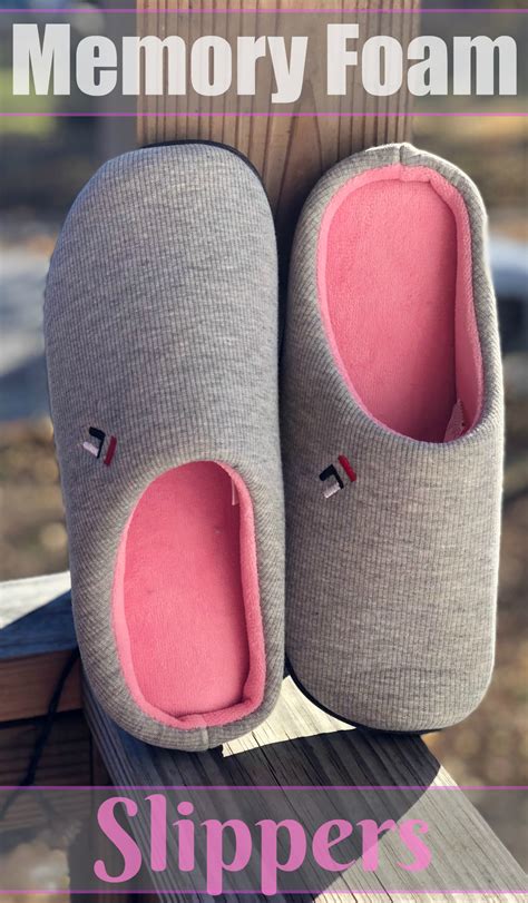 Cozy Memory Foam Slippers ⋆ The Stuff of Success