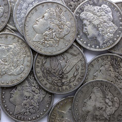 Buy Fine - Extra Fine Pre-1921 Morgan Silver Dollars 1878-1904 Silver Coins - Morgan Silver ...