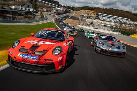 Top départ pour la 10ème édition de la Porsche Carrera Cup Benelux