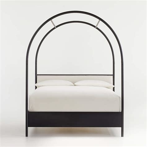 Black Wrought Iron Canopy Bed Queen - Bird On Wire Wrought Iron Canopy ...