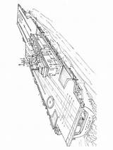 Aircraft Carrier coloring Pages sketch template