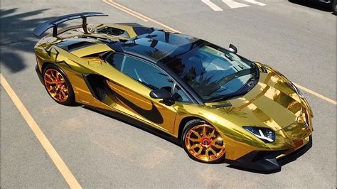 Everything You Need to Know About the Golden Lamborghini