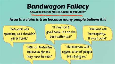 Bandwagon Fallacy - Biasopedia.com