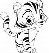 Cute Baby Tiger coloring Page  Free Printable Coloring Pages sketch template