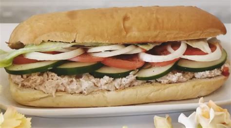 Subway Tuna Salad Sandwich Copycat Recipe - Dash of butter