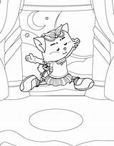 Stage Coloring Page At GetDrawings  Free Download sketch template