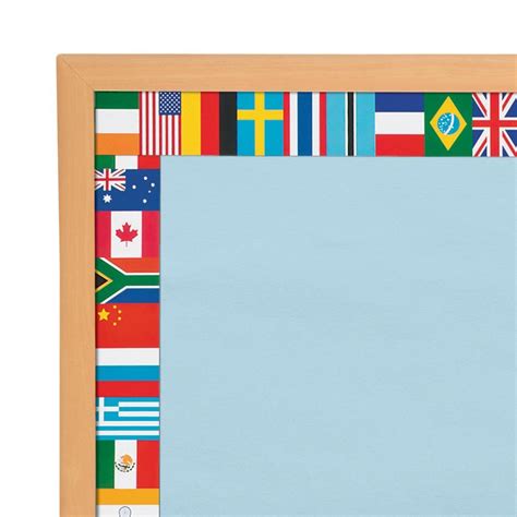 Edupress® Flag Bulletin Board Borders - 12 Pc. | Oriental Trading ...