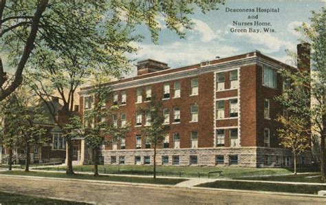 Deaconess Hospital | Postcard | Wisconsin Historical Society ...