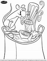 Kleurplaten Ratatouille sketch template