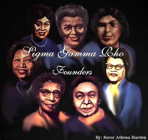 The Founders of Sigma Gamma Rho Sorority, Inc. | Sigma gamma rho, Gamma, Rho