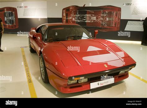 Ferrari Museum (Museo Ferrari) in Maranello, Italy. Ferrari GTO Stock ...