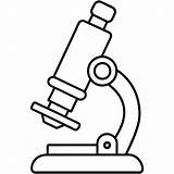 Microscope In A Doodle Style Outline coloring Book Page line Art  sketch template