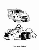 Roary The Race Car Coloring Pages sketch template