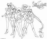 Sailor Moon Coloring Pages  For Kids And Adults sketch template