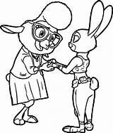 Zootopia Coloring Pages Best For Kids sketch template