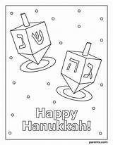 Hanukkah Dreidel Coloring Pages sketch template