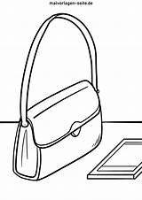 Tolle Ausmalbilder Handtaschen Kostenlos Herunterladen sketch template