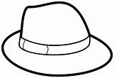 Hat Coloring Pages  Free Clip Art For Kids Best sketch template