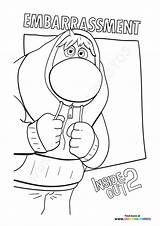 Free Inside Out 2 Coloring Pages  For Kids sketch template