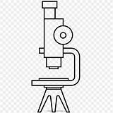 Drawing Optical Microscope Coloring Book Black And White PNG  sketch template
