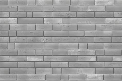 Premium AI Image | A gray brick wall with a gray brick pattern.