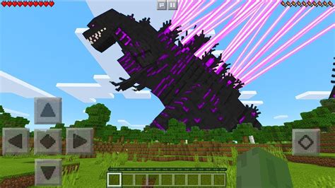 SHIN GODZILLA Addon in Minecraft Pocket Edition... - YouTube