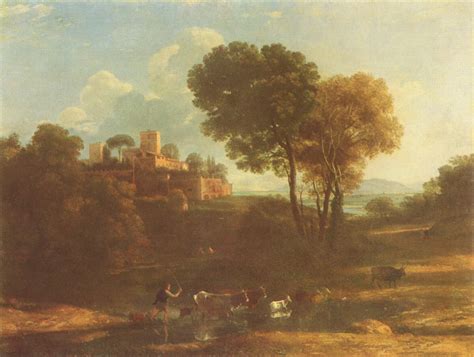 Villa in the Roman Campagna - Claude Lorrain - WikiArt.org - encyclopedia of visual arts