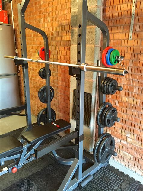 Completed squat rack! | Completed squat rack! | Flickr