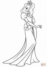 Pretty Princess coloring page  Free Printable Coloring Pages sketch template