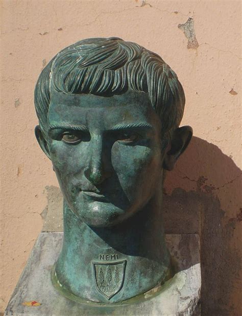 Bust of Caligula from Lake Nemi in the Alban Hills near Rome. | Roman art, Roman empire, Rome