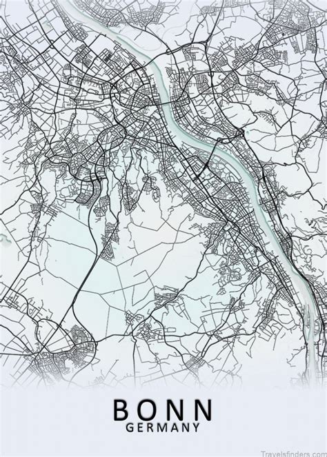 Map of Bonn - The Perfect Guide To Bonn, Germany - TravelsFinders.Com