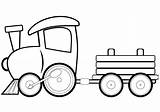 Toy Train coloring Page  ColouringPages sketch template