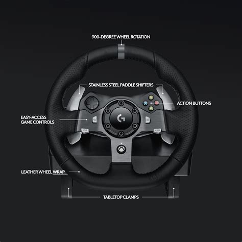 Customer Reviews: Logitech G920 Driving Force Racing Wheel and Pedals for Xbox Series X|S, Xbox ...