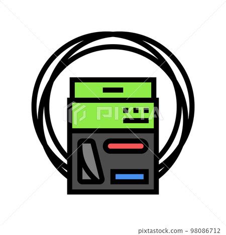 string badminton color icon vector illustration - Stock Illustration [98086712] - PIXTA